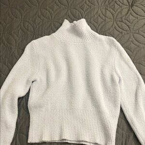 Zara Soft Lavender Turtleneck Sweater
